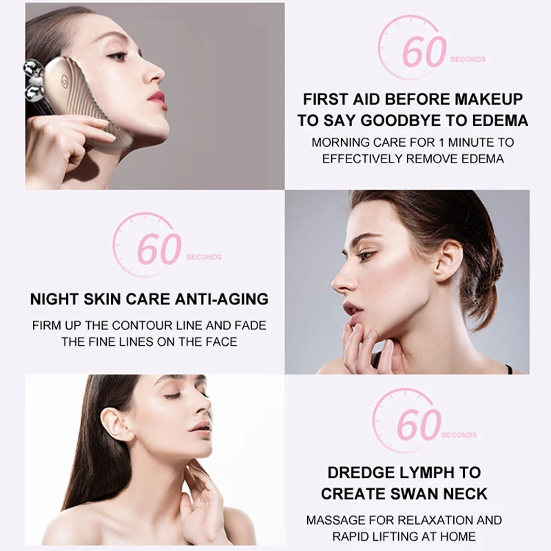 House Use Wrinkle Removing Anti-Aging Firming Lift 3d EMS Facial Beauty Tool Facial Beauty Instrument