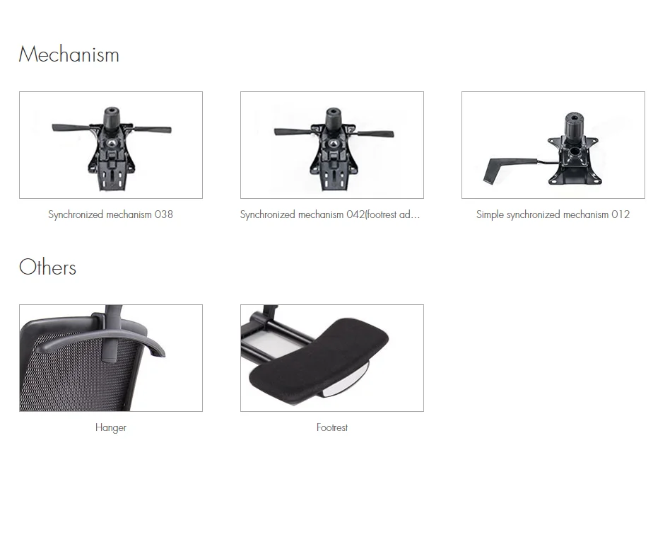 Commercial Simple Metal Computer Desk Chair 200Kg Heavy Duty Revolving Guest Manager Ergonomic Mesh Fabric Office Chair