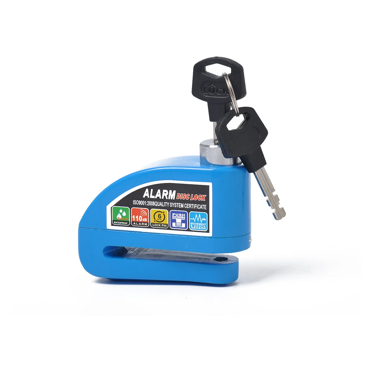Alarm Disc Brake Lock pick Motorcycle bike Bicycle Anti theft Lock