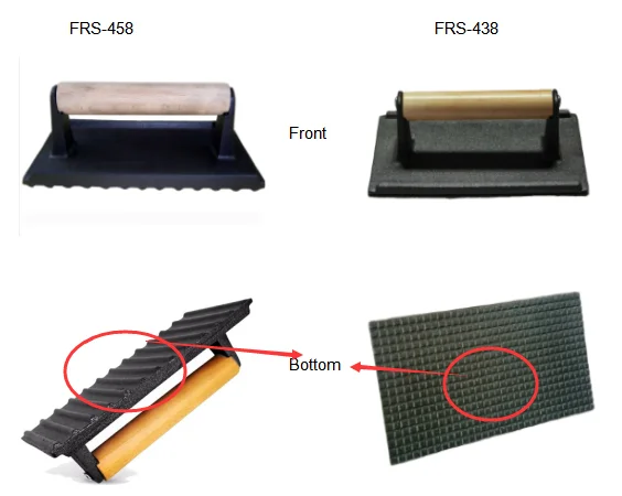 Cast Iron Steak Weight & Bacon Press
