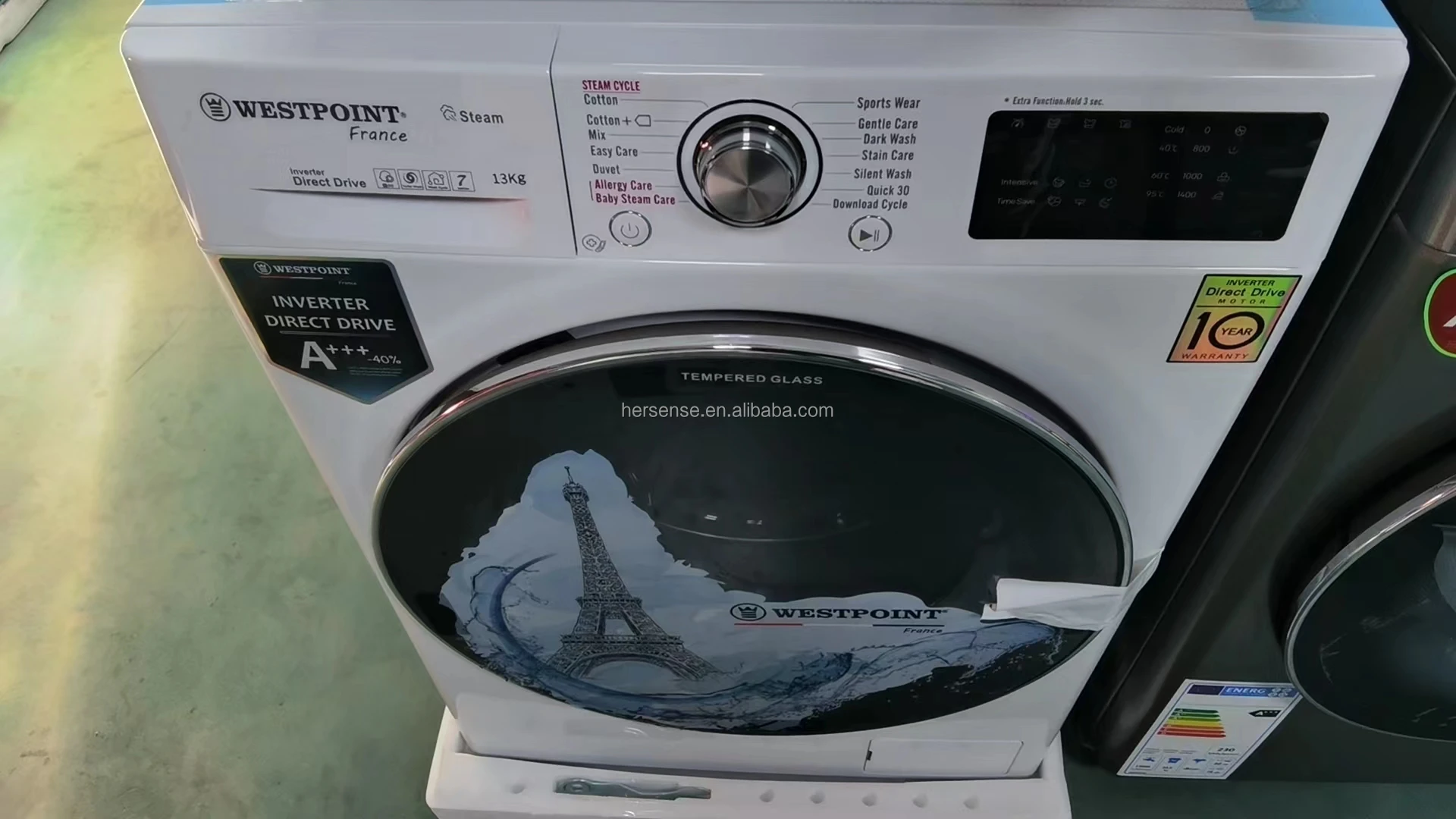 LG Automatic Washing Machine Front-Load Washers 13KGS Lavadora Inverter Motor for Home