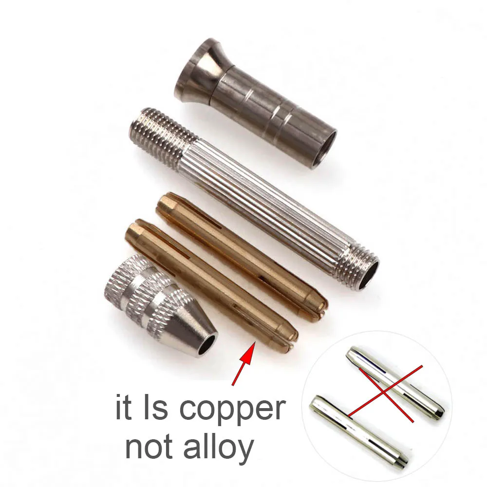 Metal Hand Drill Jewelry Tool  Equipments UV Resin Silicone Mold Tools and 0.8mm-3.0mm High Speed Steel  Drill Screw