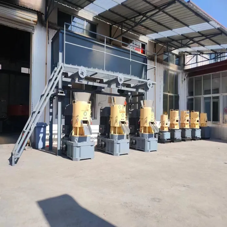 Environmentally Friendly Multifunctional Pelet Pellets Machine Wood Pellet Line Production