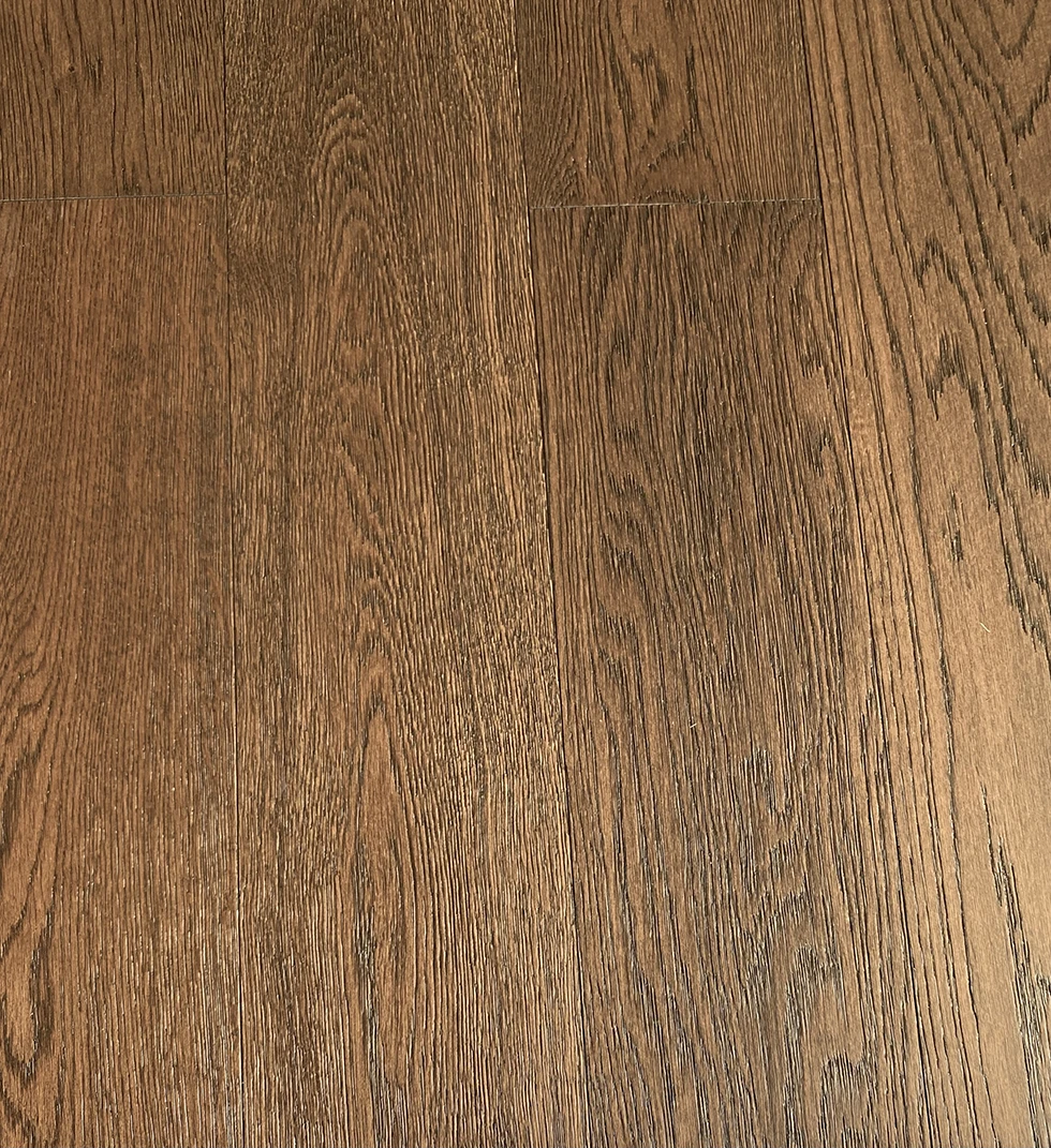Brushed oak Three Layer Engineered Wood timber Flooring dark color 15mm wood parquet flooring