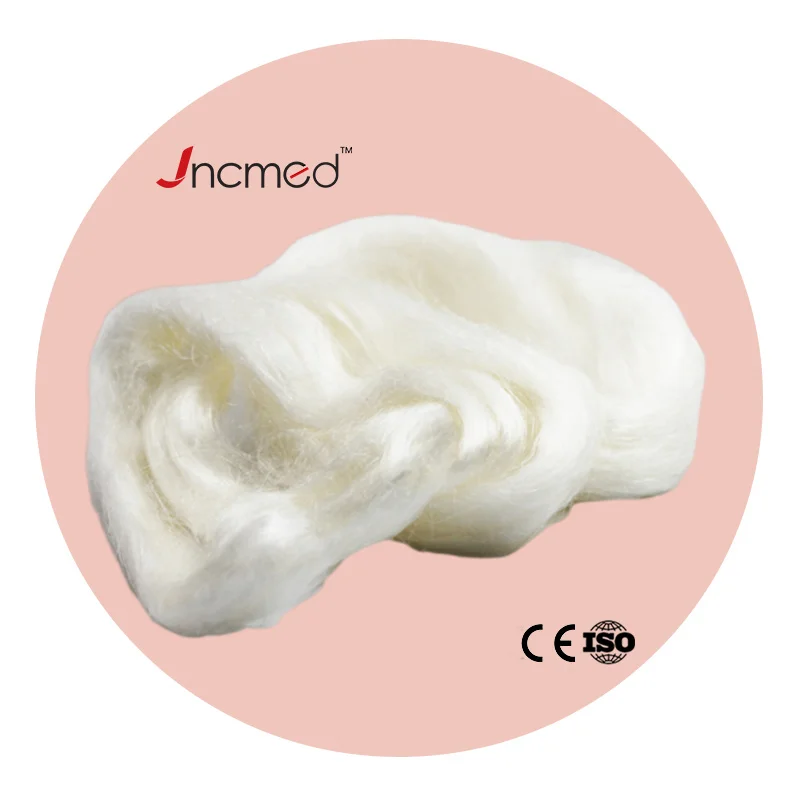 Calcium alginate rope wound dressing for cavity wound