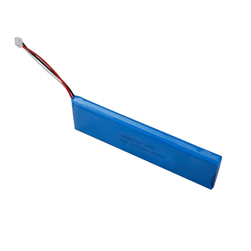 OEM/ODM 7 4 V 4000mAh VP1244147 перезаряжаемый литий-полимерный аккумулятор для солнечных батарей