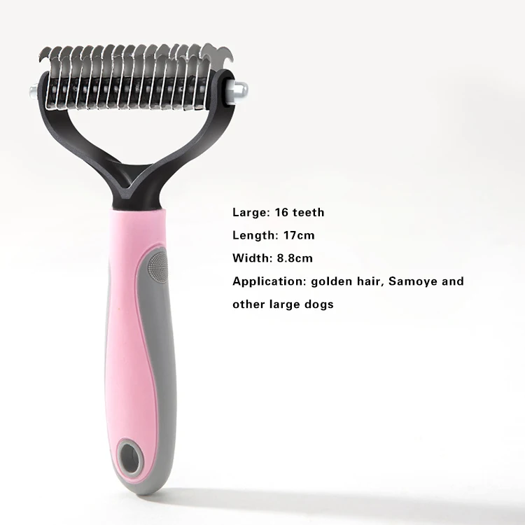  Anti Static Pet Lice Dematting Haur Removal Grooming Flea Dog Cat Comb
