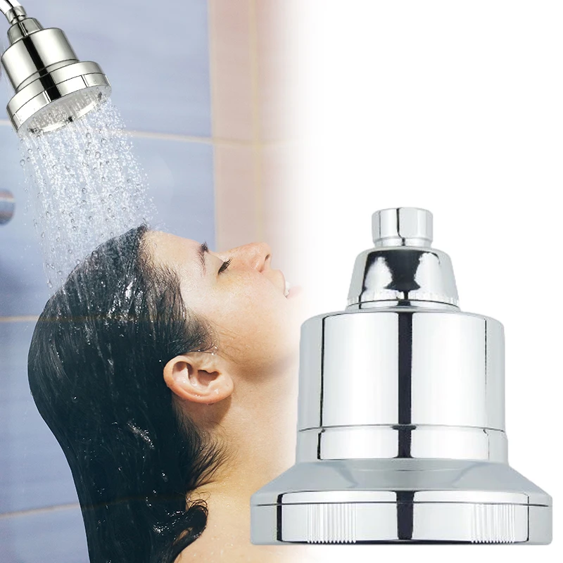 Brand OEM factory shower head custom filter vitamin c,calcium sulfite,KDF for heard water