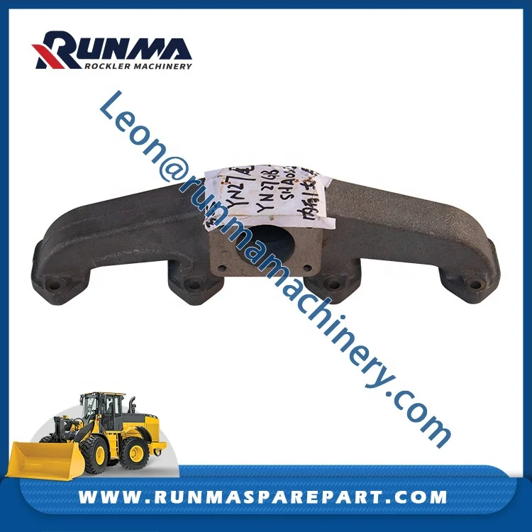 Runma YN38 030641+HA09282 SHA08038 factory quality engine spare part air manifold for wheel loader