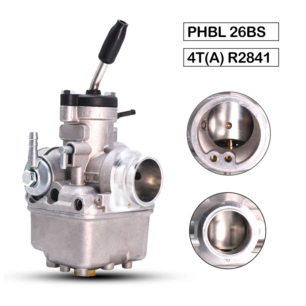 Карбюратор для гоночного мотоцикла КАРБЮРАТОР 26 мм PHBL 26BS 4T(A) R2841 модификации 50-300cc кроссового велосипеда квадроцикла
