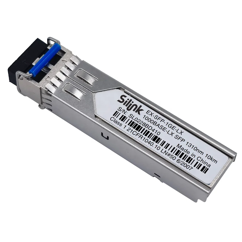 Juniper Networks EX-SFP-1GE-LX/SRX-SFP-1GE-LX/QFX-SFP-1GE-LX Compatible 1.25G SFP 1310nm 10km Transceiver