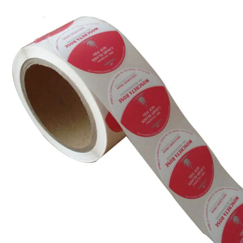 
Factory Direct Sell Custom Face Cream Private Product Adhesive Label Stickers 