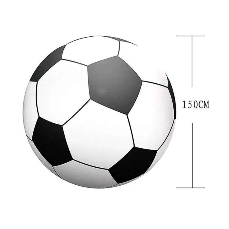 Wholesale inflatable large huge football toy promotional portable football with family friend for holiday