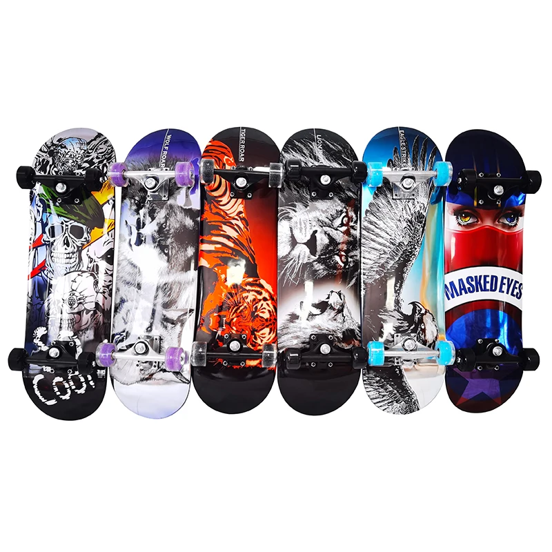 Top-ranked Products Plastic Complete Skateboards Retro Skateboard Custom In Molding Label Skateboard
