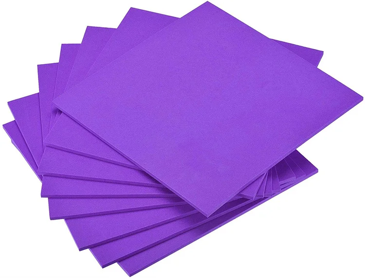 Wholesale Factory Produced EVA Foamy Sheet Outlet Stores Direct Deal with Black Red OEM