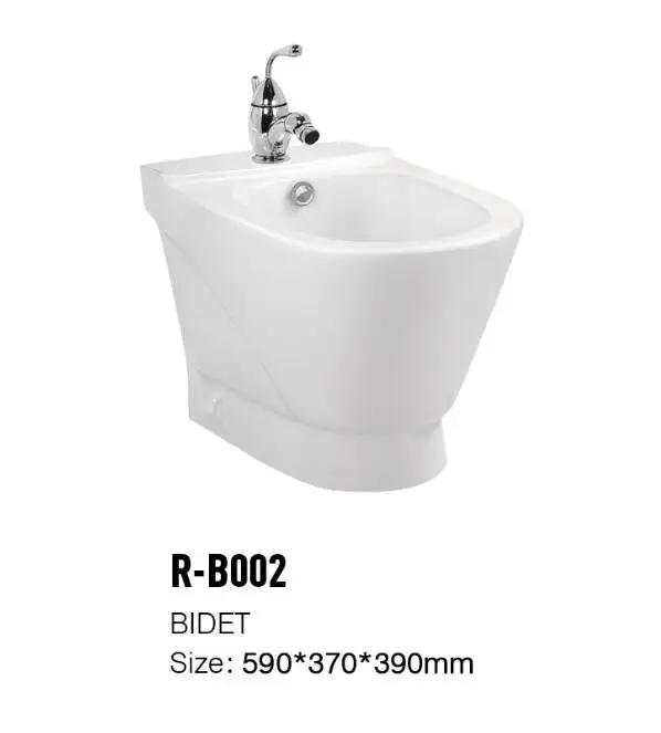 R-B002 Bathroom Bidet Bathroom Sanitary Ware Luxury Bidet Ceramic Bathroom Bidet