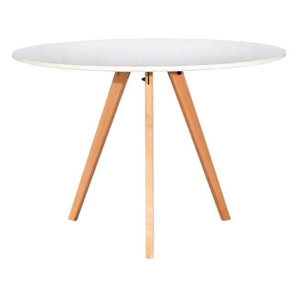 Dining Table New Design Furniture Modern Restaurant Round Dining Wood Tables