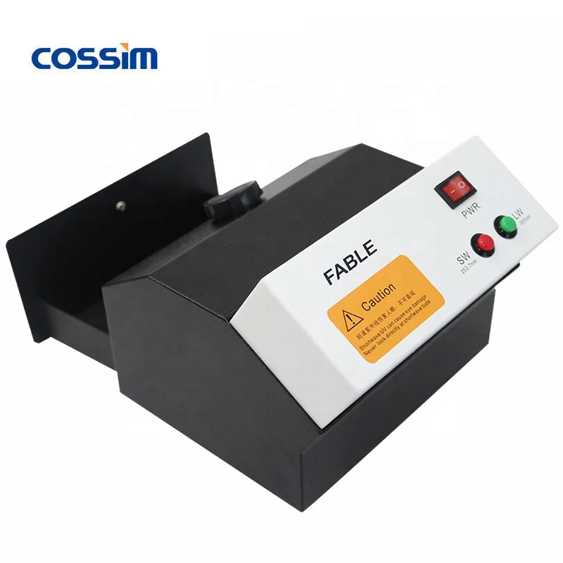 FUV-4 Gem Fable Brand UV Light Lamp Larger Viewer Fluorescent Box UV Lamp for Jewelry Identification & Testing Tool