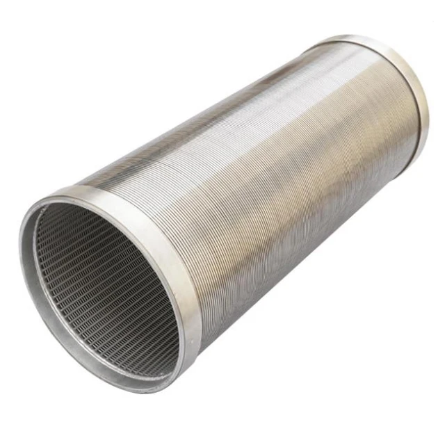 Corrosion And Rust Resistance Stainless Steel 316l Johnson Screen Slotted Water Well Screen Pipe Wedge Wire Filter Mesh