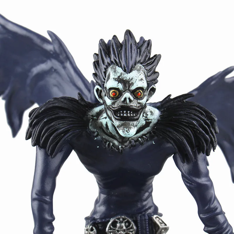 High Quality Anime Figure Death Note L Ryuuku Ryuk Rem PVC Action Figures Model Toys Dolls Manga Figurine for Halloween Gift
