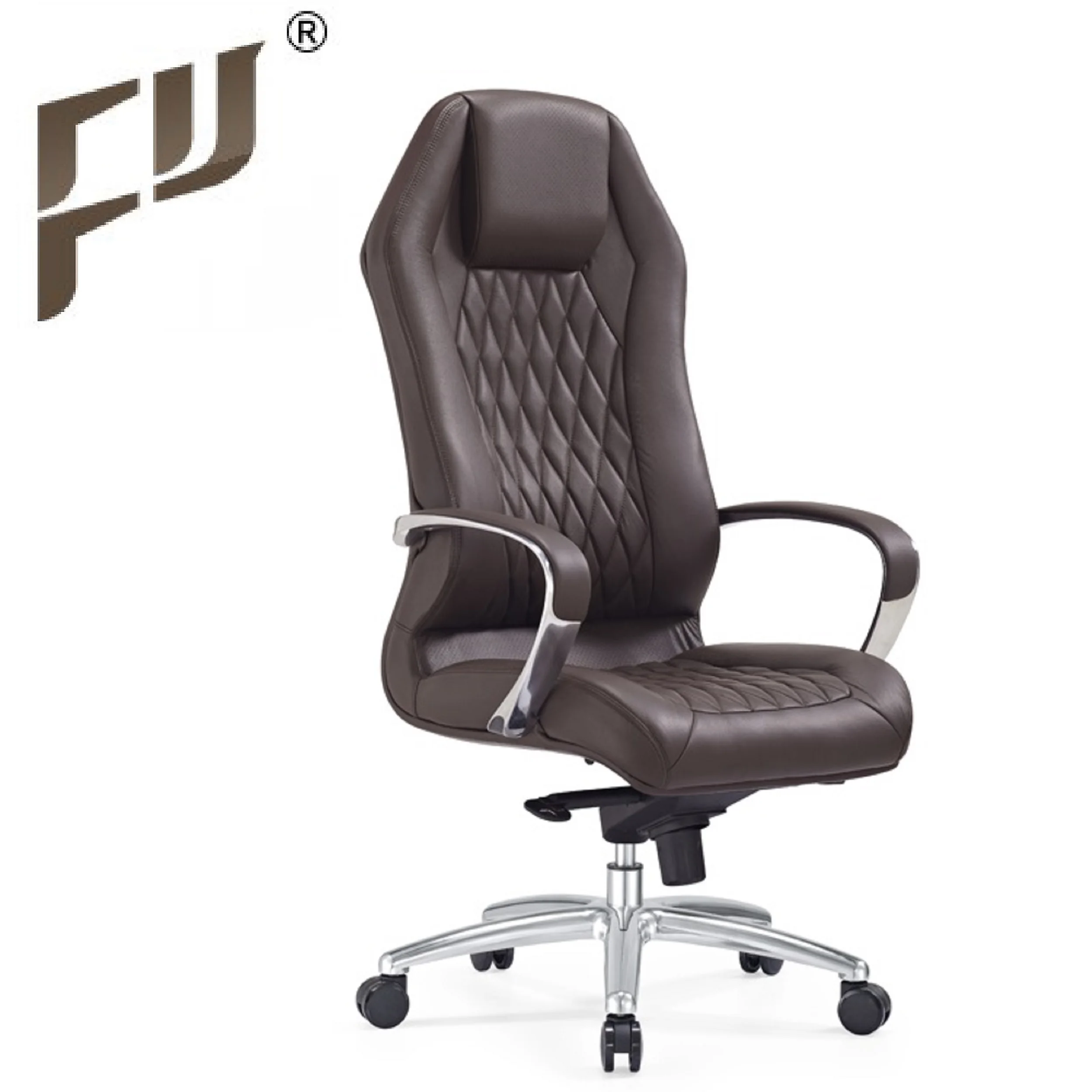 FURICCO Italian Style Luxury Texture Manager Boss Chair Executive Leather Office Chair