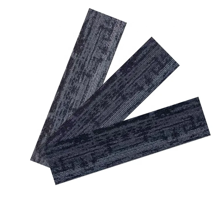 Xnuoao New hot sale fire rated fast shipping black white carpet tiles 25x100