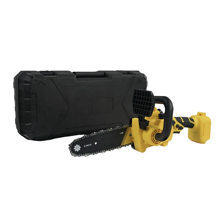 Factory Supply 8 Inch Portable Handheld Mini Electric One-Hand Chainsaw For Tree Cutting
