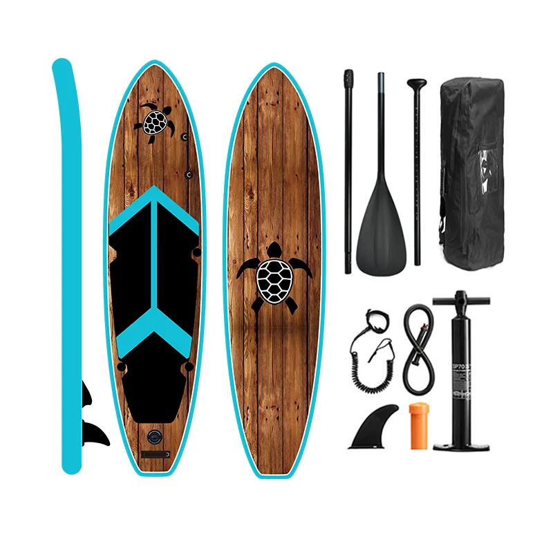 Talos  new design wholesale wood  sup padel board inflatable paddleboard