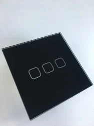 Smartdust Tuya Smart Touch Dimmer 3 Gang Wifi Light Switch Wifi Home