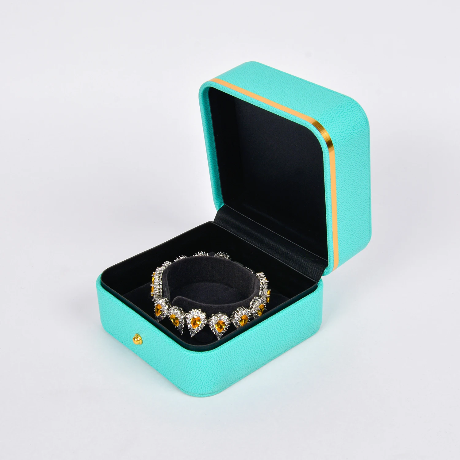 Wholesale Custom Luxury Jewelry Packaging Hot Stamping Logo