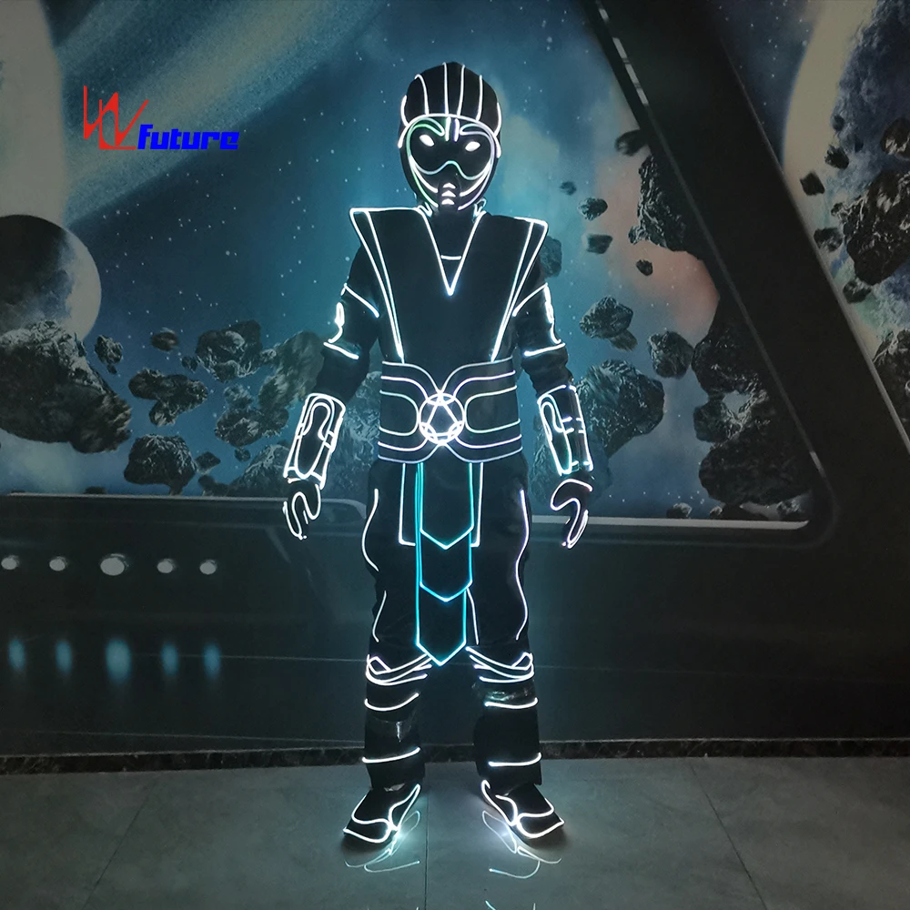 Винтажный комплект для выступлений Kamen Rider Индивидуальные костюмы юбки унисекс будущих бальных танцев светодиодная одежда