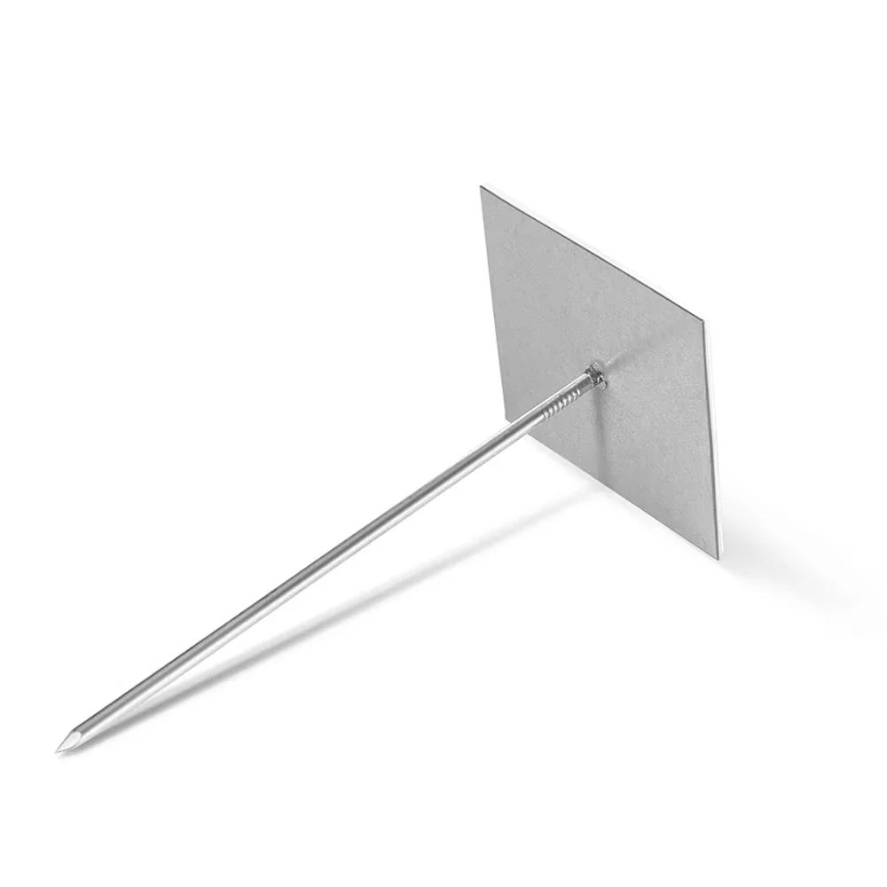 Mild Steel Fasteners Self Adhesive Stick Pins Para Pats De Insulation For Glass Wool Insulation Material