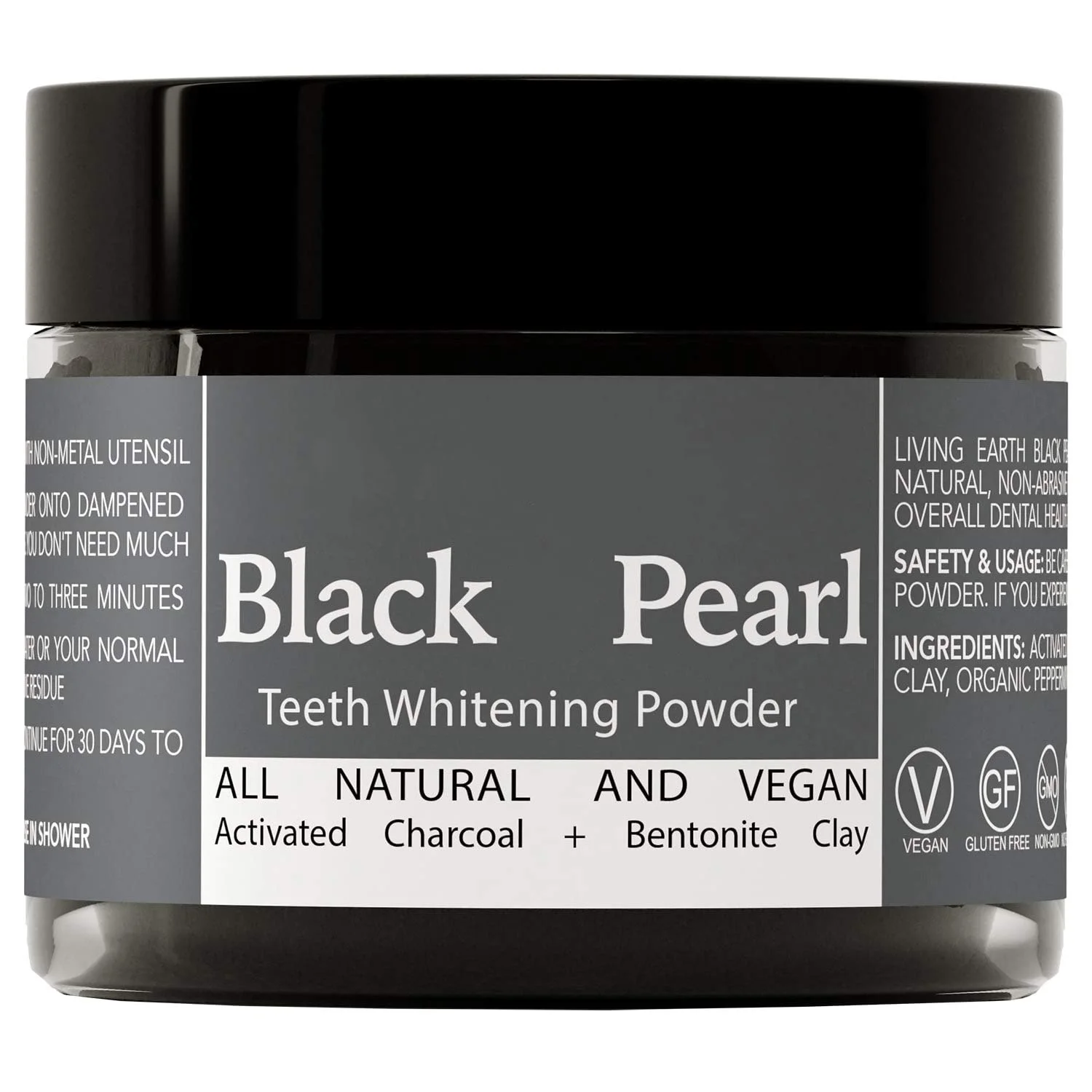 
CE Approved teeth whitening activated charcoal powder kit 