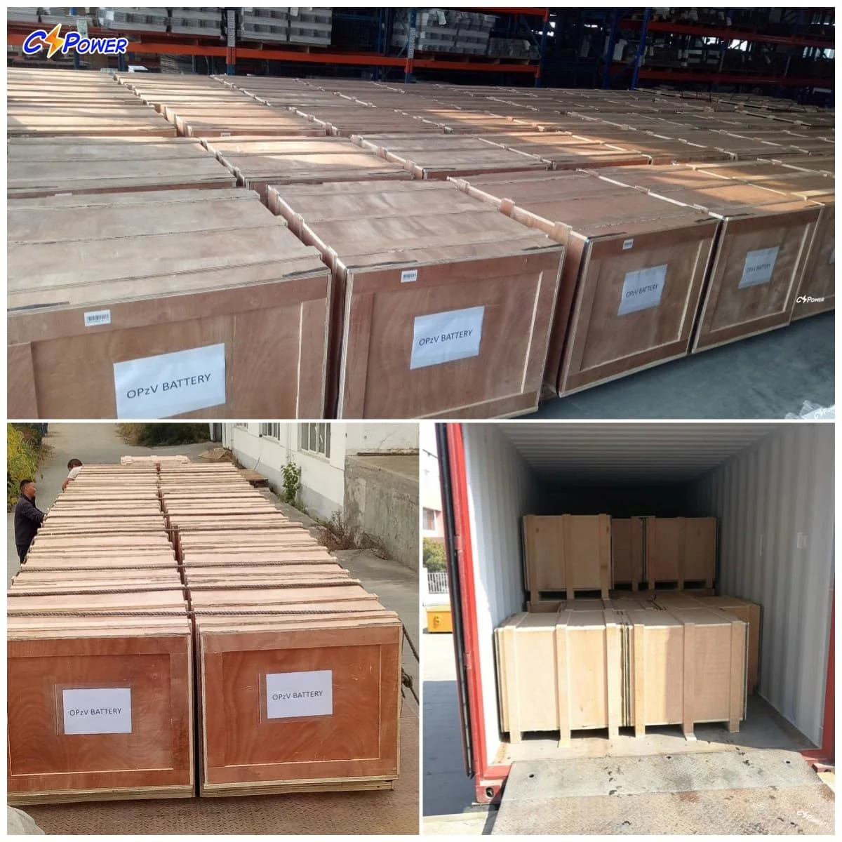 CSPower 2V3000AhTubular Gel Battery - Nuclear Power Station, UPS, Solar, Emergency, China Factory OPzV2-3000