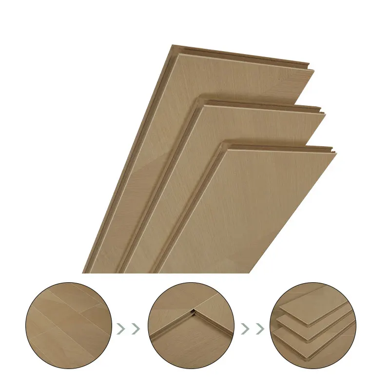 Shopping In Africa wear layer 0.5mm Wooden Laminate Floor Stair Nosing EN 649-2011