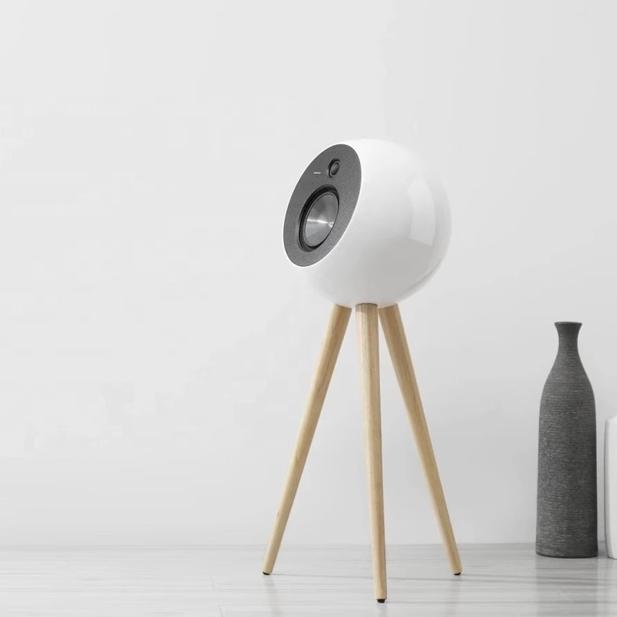 
2020 popular wireless floor speaker wireless plug-in speaker dual channel HIFI wireless speaker 