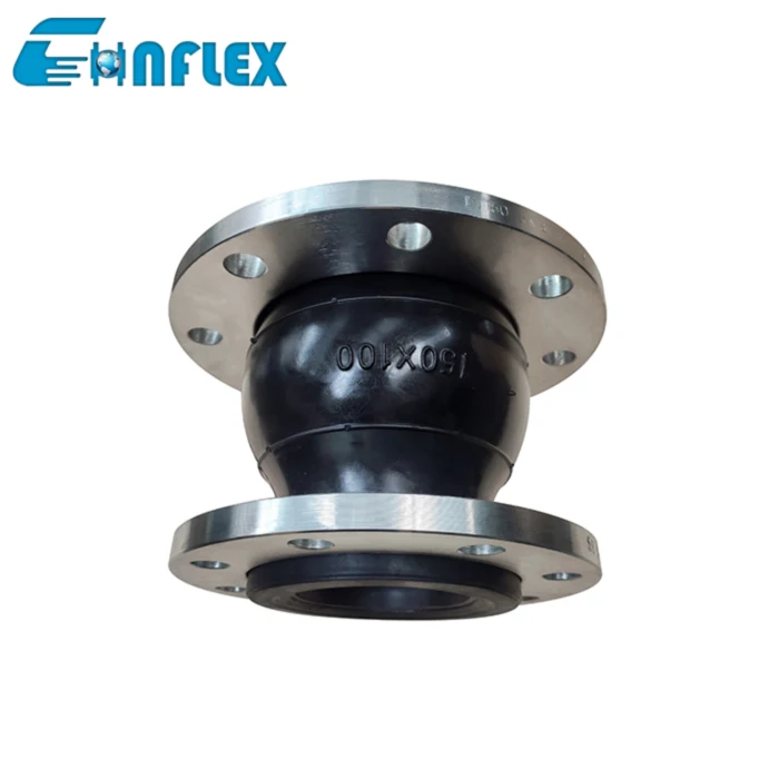 Reduced NBR Rubber Joint High Temperature Resistance Flanged Rubber Bellows