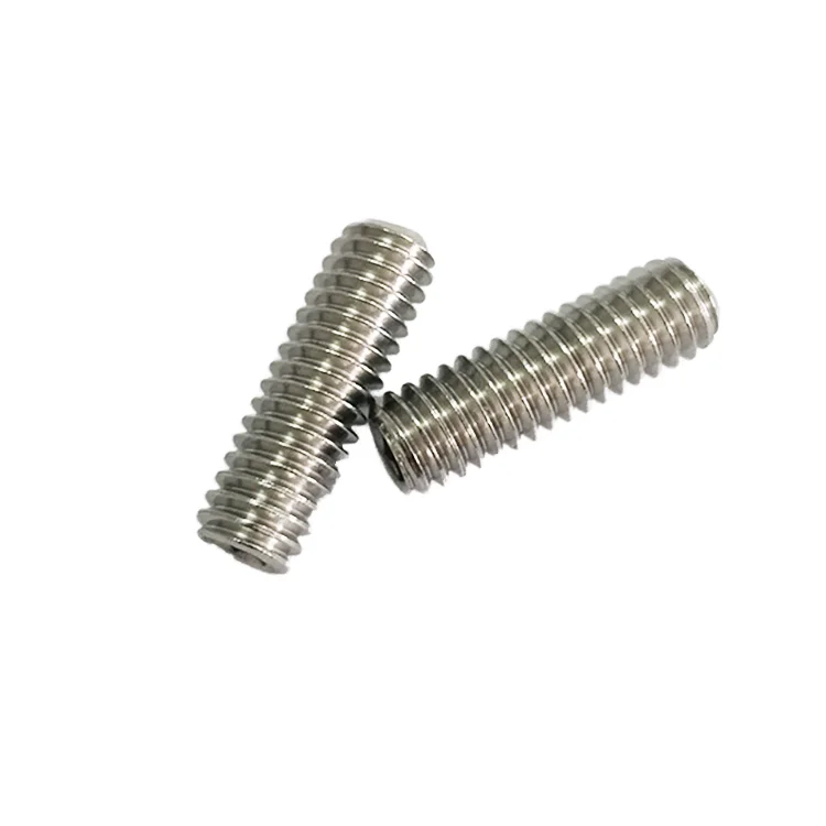in stock standard  Socket hexagon 5/16-18 set screws with concave end