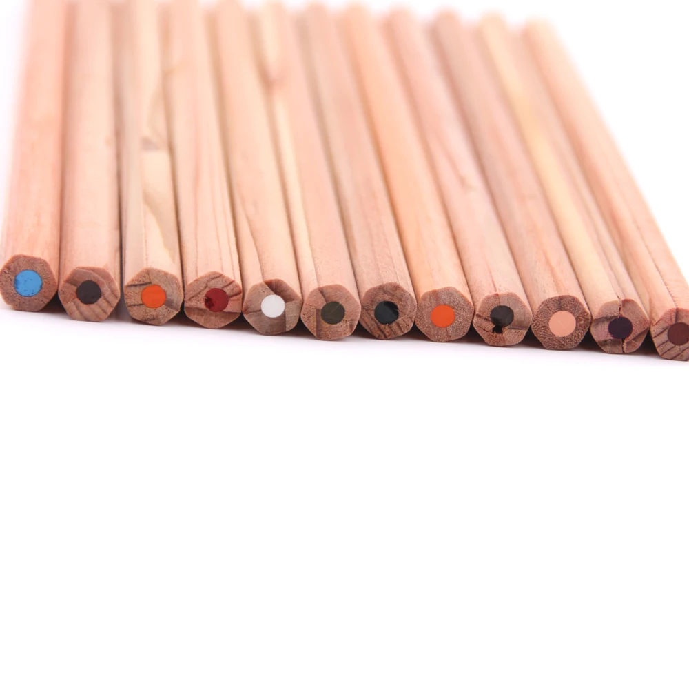 7 inch color pencil set 12 pcs pencil set natural colored pencils professional