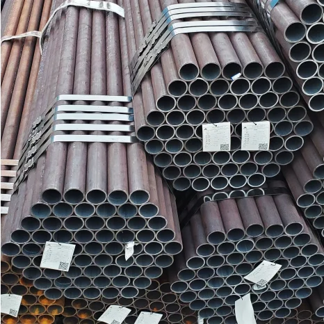 ASTM A106  A53 API 5L Ms Seamless Steel Pipe Hot Rolled Round Black Iron Carbon Steel  Pipe