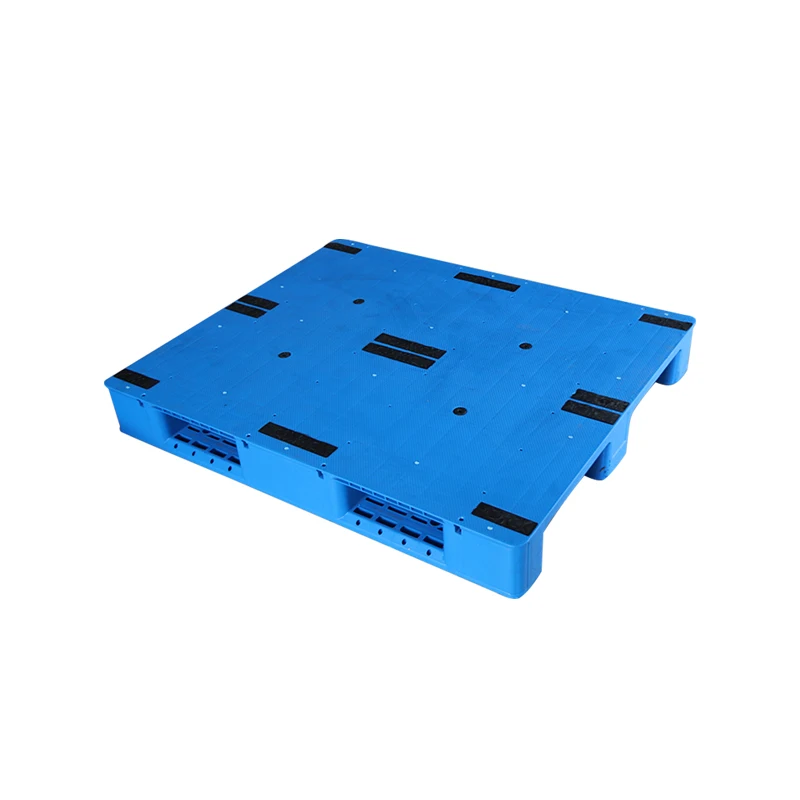 Стандарт HDPE евро 1200x1000x150 мм 4-сторонние односторонние плоские пластиковые поддоны для литья под давлением промышленного использования