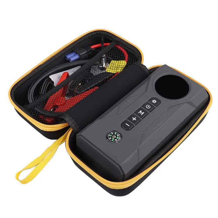 2024 New Arrival Car Jump Starter With Air Compressor Portable Multi-function Battery Charger For Car And Mobile