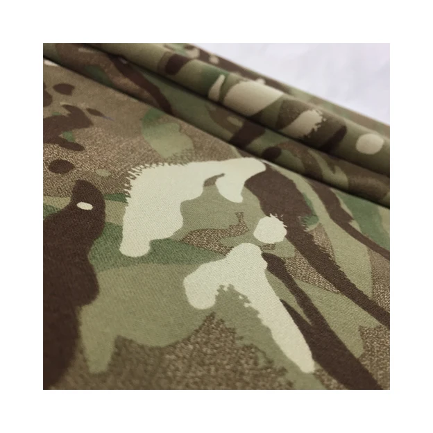 Digital outdoor polyester canvas printing fabric camouflage canvas plain military