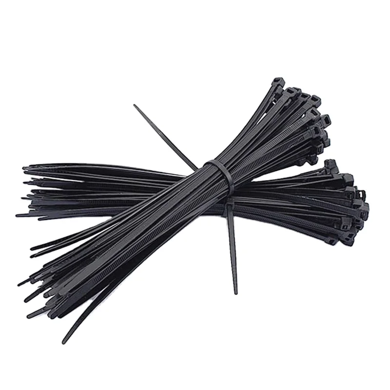 150mm Sizes Self Locking Uv Heat Resistant Strong Electrical Color Nylon Cable Tie Electric Wire Management Zip Tie Manufacturer
