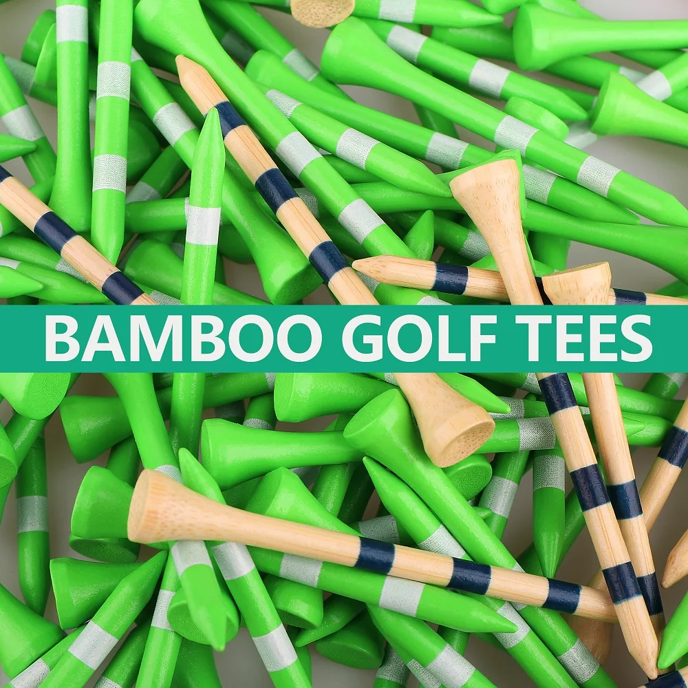 
Unique bamboo golf tees custom printed bamboo golf tees 