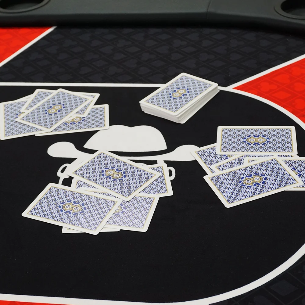 Wholesale recycled rigif plastic playing cards 2 decks of playing card in a plastic box cheap price for casino game