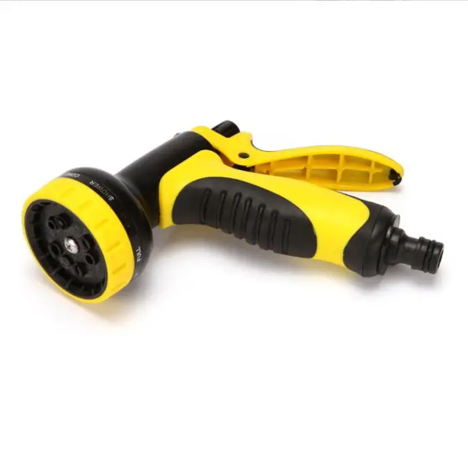 BYCO High Pressure 10 Ways Adjustable Patterns Water Garden Hose Nozzle Sprayer Gun