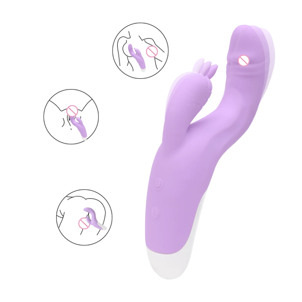 Selling sex toy 10 Vibration Dual Motor Clitoris Stimulation Dildo Vibrator vibrator sex toys for woman adult sex toys