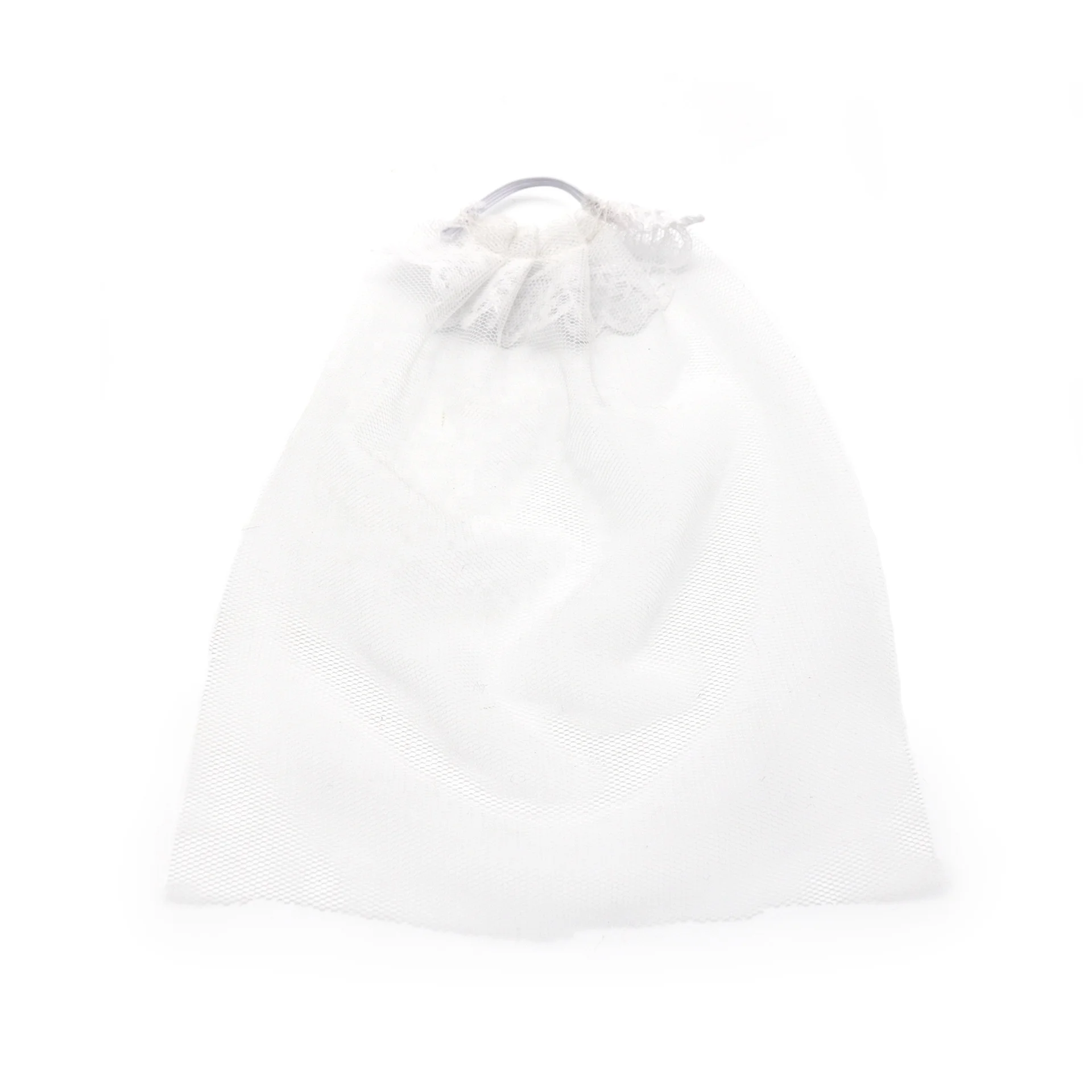 Handmade boutique doll wedding dresses baby doll clothing white veil doll accessories