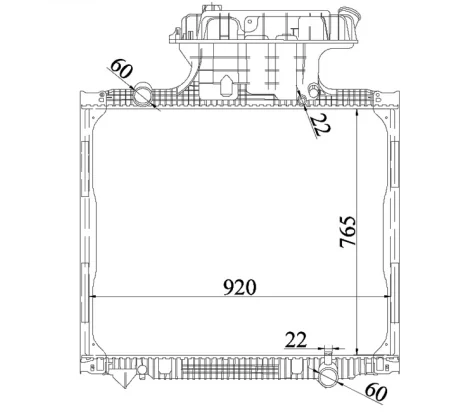 Cooling Radiator Fan for MAN OE No. 81061016458 81061016468 81061016472 81061016510 81061016518 81018106004 81061006379